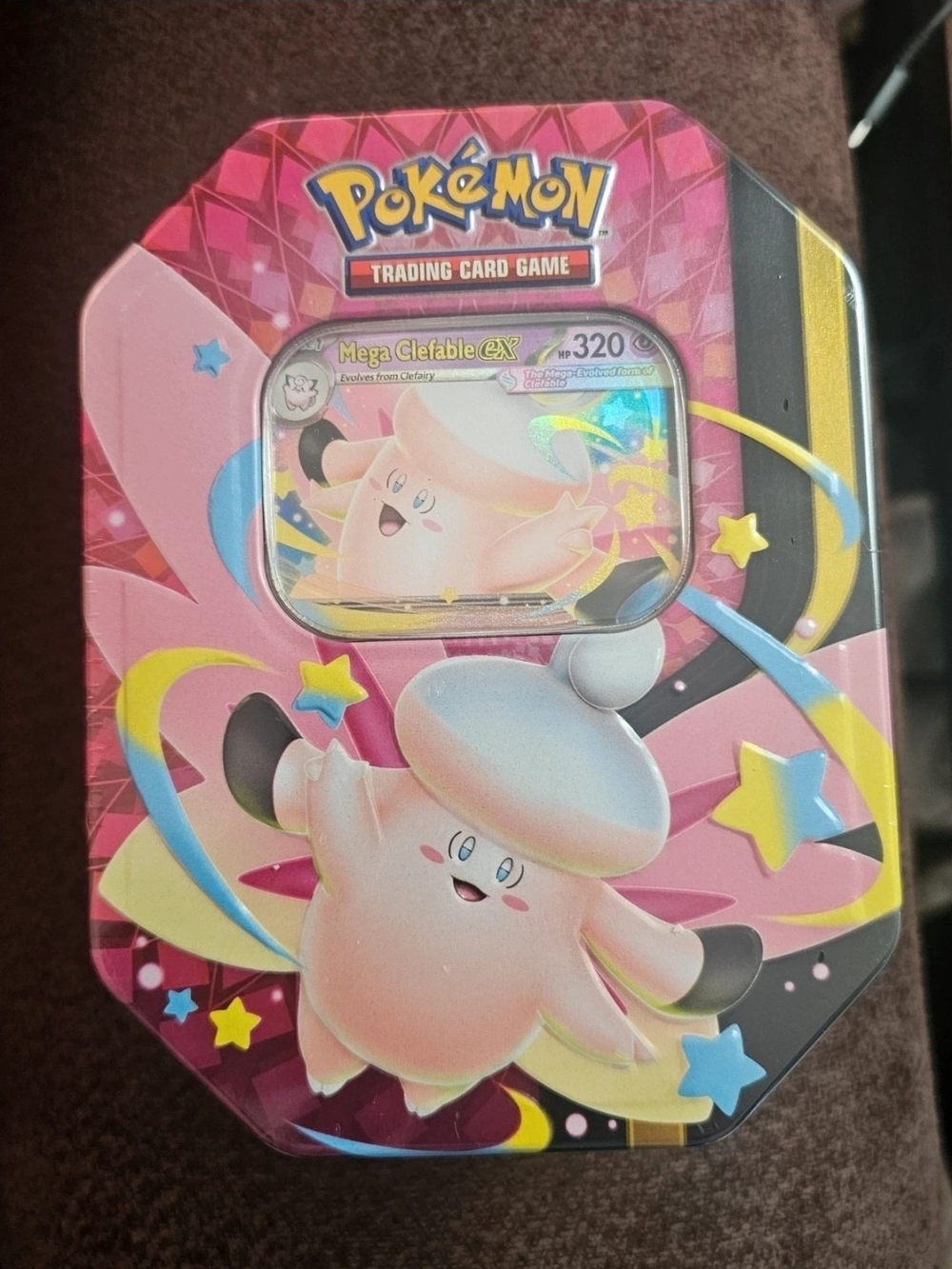 Pokémon Mega Clefable EX Collectible Tin -